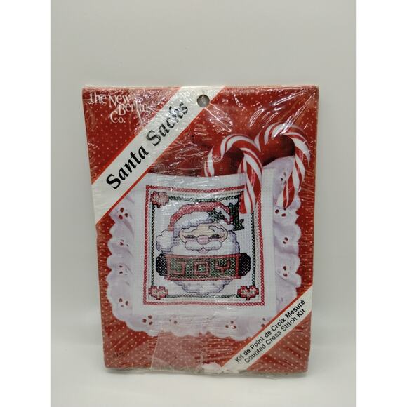 New Berlin Co. Counted Cross Stitch Kit “Santa Sacks” - Picture 1 of 2